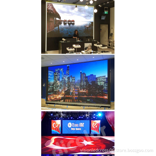 Die-casting Cabinet 500mm*500mm P3.91 LED Display Screen